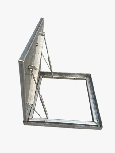 מכסה נירוסטה לחדר מכונות 60X60ס
