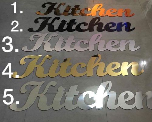 שלט kitchen קלאסי עשוי אלוקבונד אלומיניום 80 ס