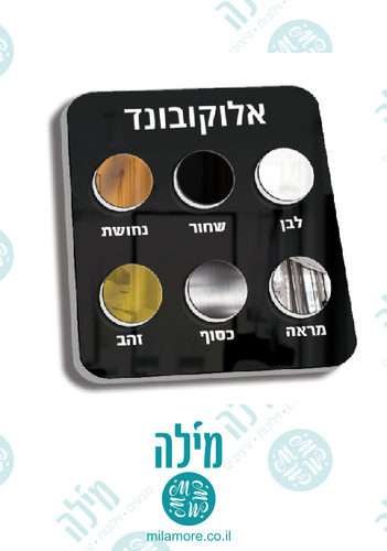 שלט kitchen קלאסי עשוי אלוקבונד אלומיניום 80 ס