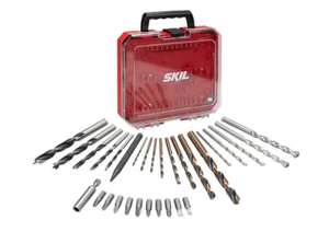 סט 30 מקדחים וביטים במארז קשיח שקוף דגם 2610S00919 SKIL