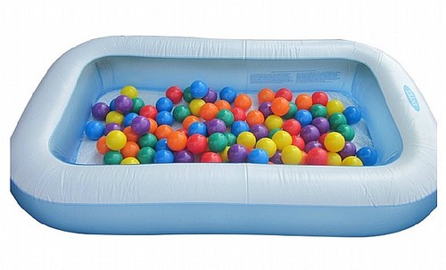 בריכה מלבנית תחתית מתנפחת בגודל INTEX 57403 166X100