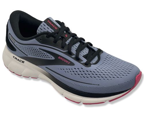 נעלי ריצה לנשים ברוקס 2 TRACE סגול/אפור BROOKS