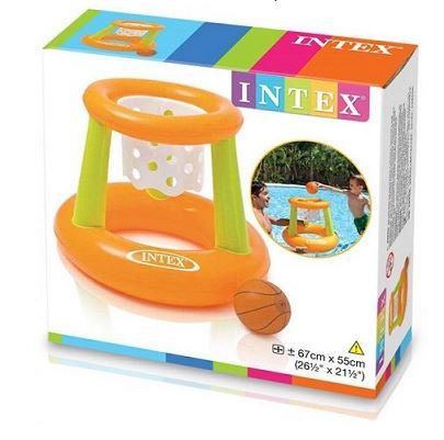חישוק כדורסל צף לבריכה intex 58504
