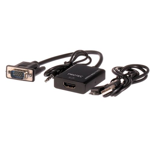 מתאם תצוגה אקטיבי  מקור VGA  יעד HDMI
