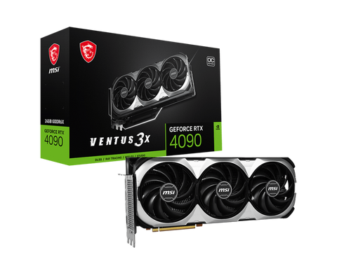 כרטיס מסך MSI GeForce RTX 4090 VENTUS 3X 24G OC