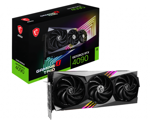 כרטיס מסך MSI GeForce RTX 4090 GAMING X TRIO 24G
