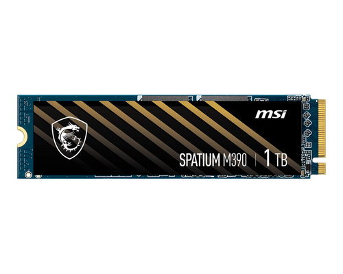 כונן פנימי MSI SSD PCIe Gen3 SPATIUM M390 1000GB