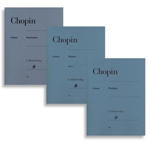 ספר תווים Chopin Waltzes, nocturnes and preludes
