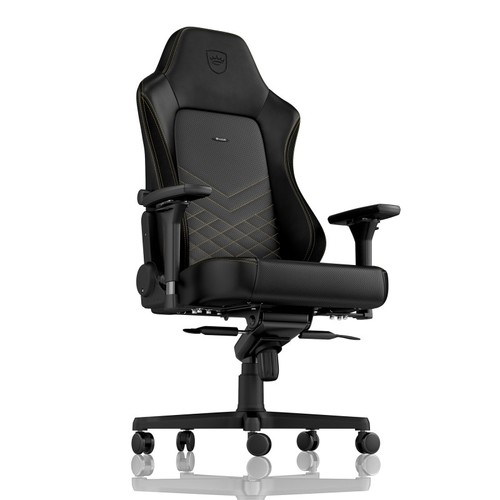 כיסא גיימינג Noblechairs Hero BLACK/GOLD בצבע שחור/ זהב
