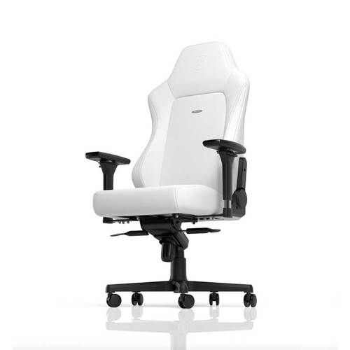 כיסא גיימינג Noblechairs Hero WHITE EDITION בצבע לבן