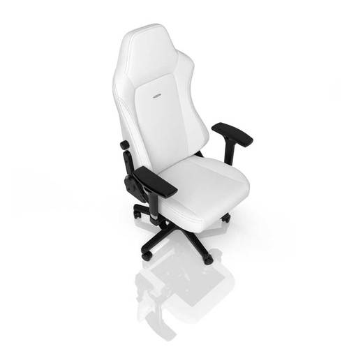 כיסא גיימינג Noblechairs Hero WHITE EDITION בצבע לבן