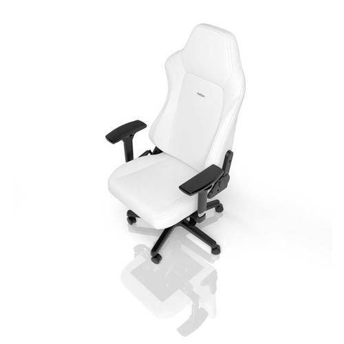 כיסא גיימינג Noblechairs Hero WHITE EDITION בצבע לבן