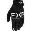 כפפות רכיבה אף אקס אר שחור /לבן - FXR PRO FIT AIR