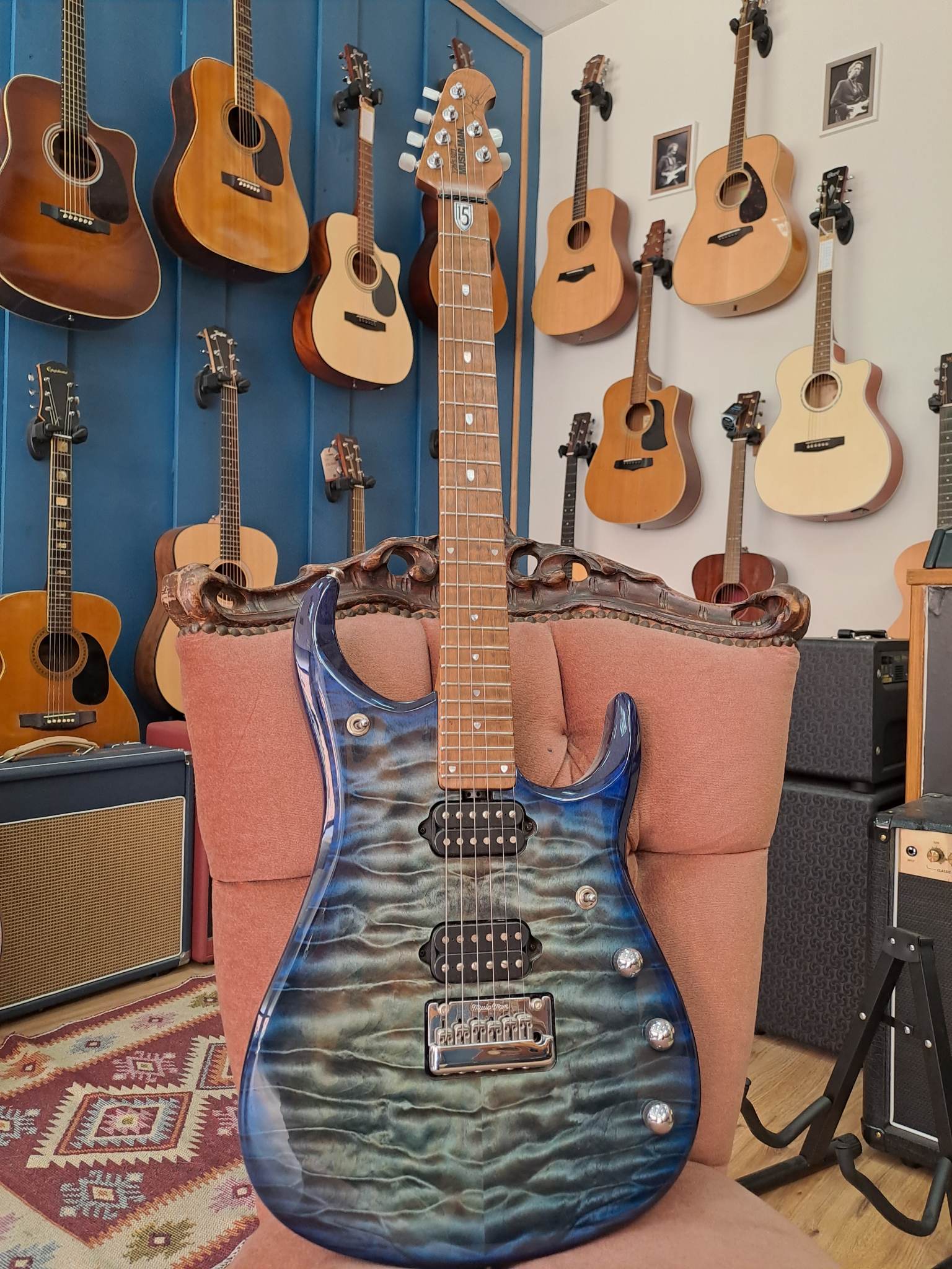 MUSIC MAN JP15 BFR CERULEAN PARADISE QUILT 2020