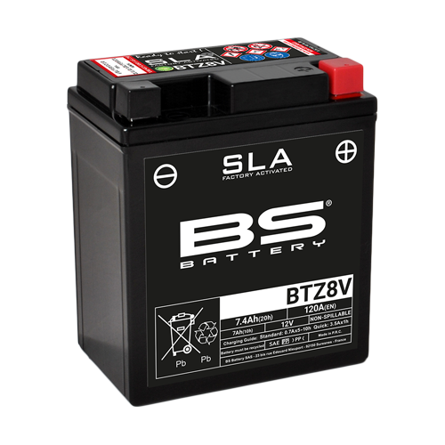 מצבר FA SLA-BTZ8V אחריות 12 חודשים