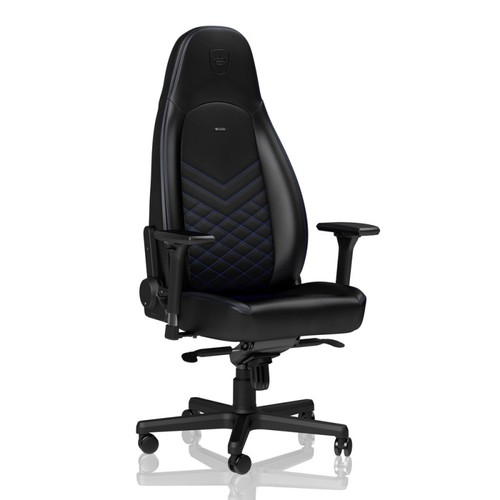 כיסא גיימינג NOBLECHAIRS ICON BLACK/BLUE בצבע שחור/כחול