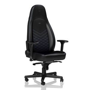 כיסא גיימינג NOBLECHAIRS ICON BLACK/BLUE בצבע שחור/כחול