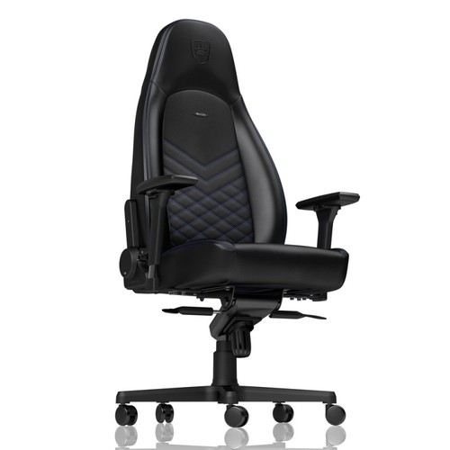 כיסא גיימינג NOBLECHAIRS ICON BLACK/BLUE בצבע שחור/כחול