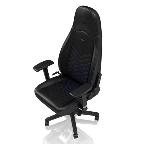 כיסא גיימינג NOBLECHAIRS ICON BLACK/BLUE בצבע שחור/כחול