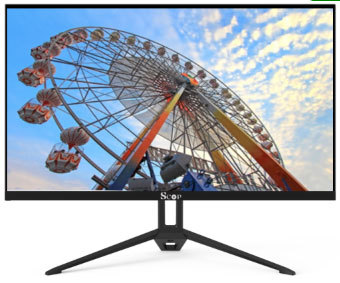 מסך 23.8 SCOP M2453HVB HDMI/VGA/SPEAKERS BLACK