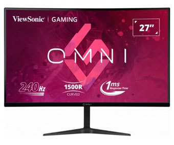 מסך CURVED 240HZ 1MS VIEWSONIC 27 VX2719-PC-MHD