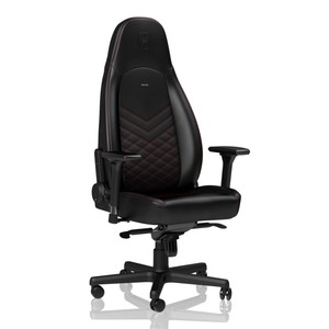 כיסא גיימינג NOBLECHAIRS ICON BLACK/RED בצבע שחור/אדום