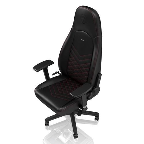 כיסא גיימינג NOBLECHAIRS ICON BLACK/RED בצבע שחור/אדום