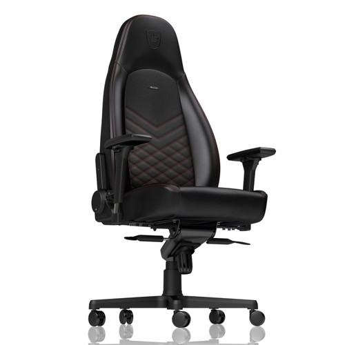 כיסא גיימינג NOBLECHAIRS ICON BLACK/RED בצבע שחור/אדום