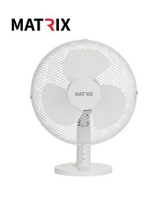 מאוורר מעוצב 3 להבים 50W "16  מטריקס -לבן