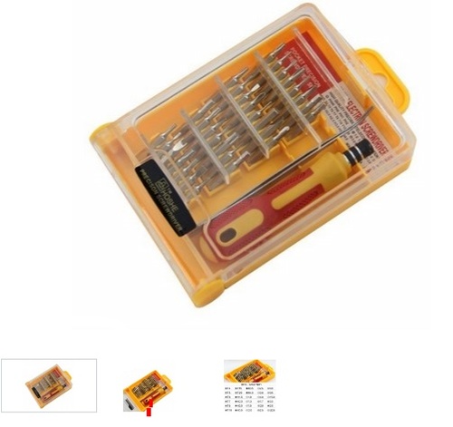 סט מברג מיני אלקטרוניקה  + ביטים, 32 חלקים 640312 IMPACT
