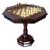 שולחן שחמט מהודר עשוי עץ מלא
