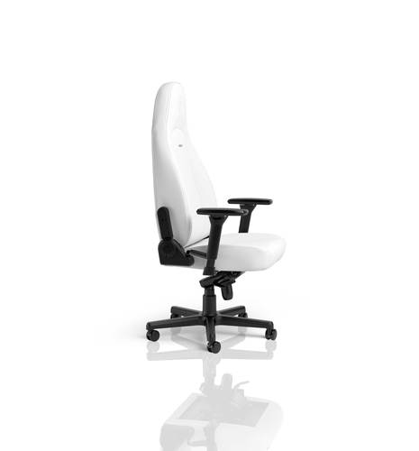כיסא גיימינג Noblechairs ICON WHITE EDITION בצבע לבן