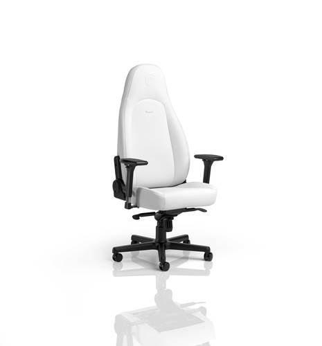 כיסא גיימינג Noblechairs ICON WHITE EDITION בצבע לבן