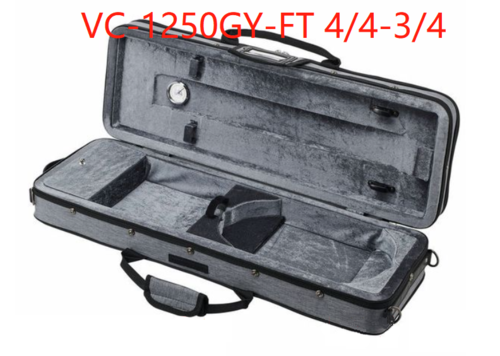ארגז לכינור מרובע אפור VC-1250GY-FT 4/4