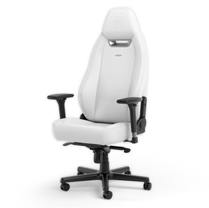 כיסא מנהלים Noblechairs LEGEND WHITE EDITION בצבע לבן