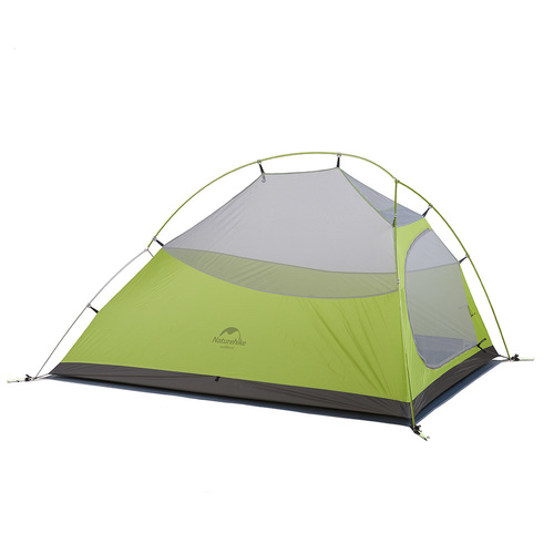 אוהל טיולים קל משקל ל 2 אנשים ל 4 עונות  210T דגם 2 NATUREHIKE Cloud Up