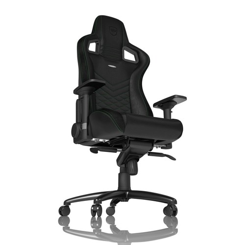 כיסא גיימיניג Noblechairs EPIC BLACK/GREEN בצבע שחור/ירוק