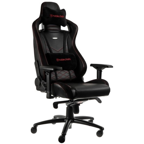 כיסא גיימיניג Noblechairs EPIC BLACK/RED בצבע שחור/אדום