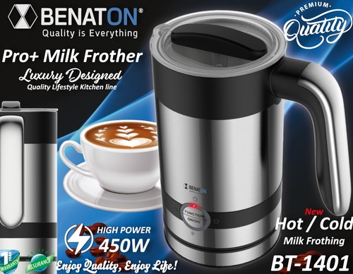 מקציף חלב מחמם Benaton BT-1401
