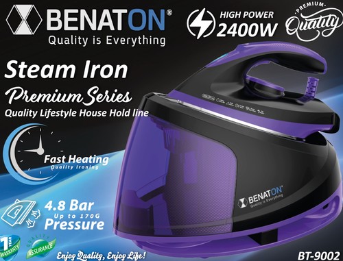 מגהץ ‏קיטור Benaton BT-9002