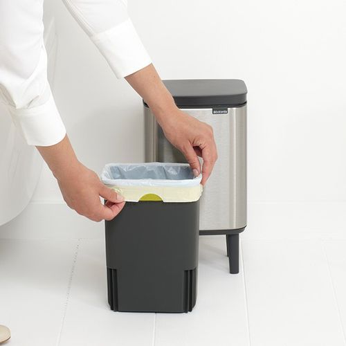 פח אשפה 4 ליטר לשירותים BO נירוסטה מט ברבנטיה | Brabantia