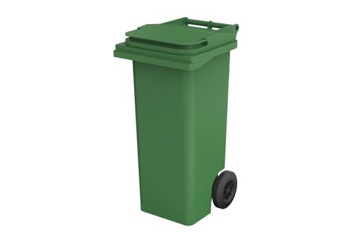 עגלת אשפה דולב 80 ליטר 