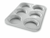 תבנית טארט אישי משונן 6 שקעים USA PAN