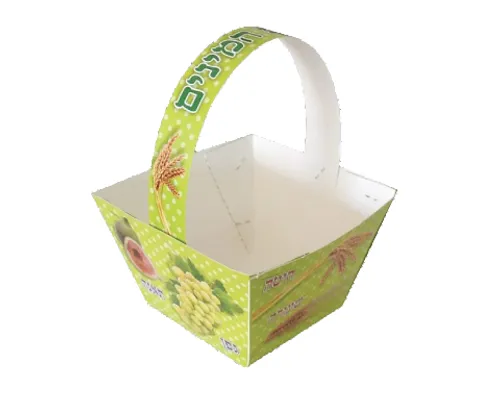 טנא שבועות צבעוני - 36 יח'