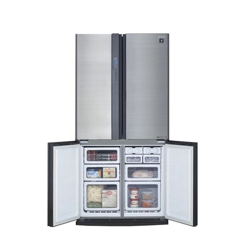 מקרר ‏מקפיא תחתון Sharp SJ-FE87V-SL ‏615 ‏ליטר שארפ