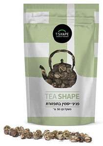 פניני יסמין בתפזורת 50 ג - Tea Shape