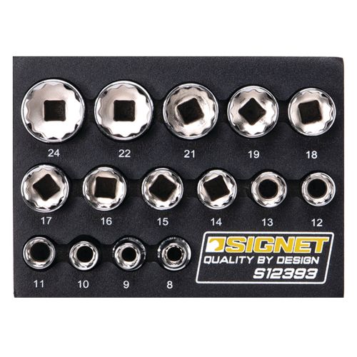 מגש בוקסות 15 יח(12 צלעות)ממ D3/8 מגש SIGNET EVA