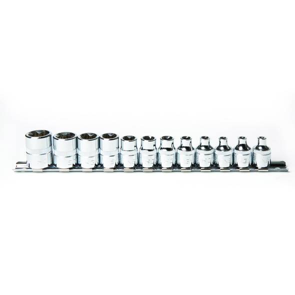 סט בוקסות E-TORX פנימי על פס 12 יח SIGNET D3/8