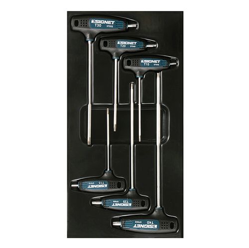 מגש ידית TORX T+חור 6 יח SIGNET