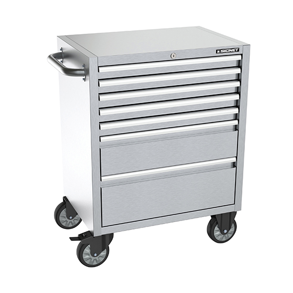 ארון כלים נירוסטה 7 מגירות 650 ממ SIGNET